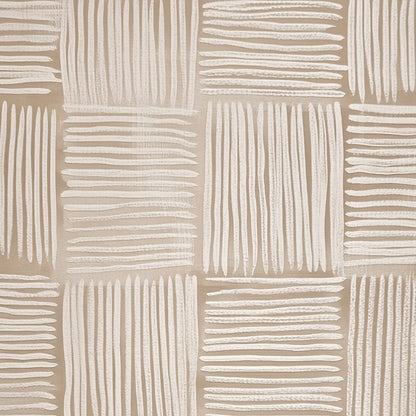 WOVEN CALM | rectangular format, hand-painted canvas edge