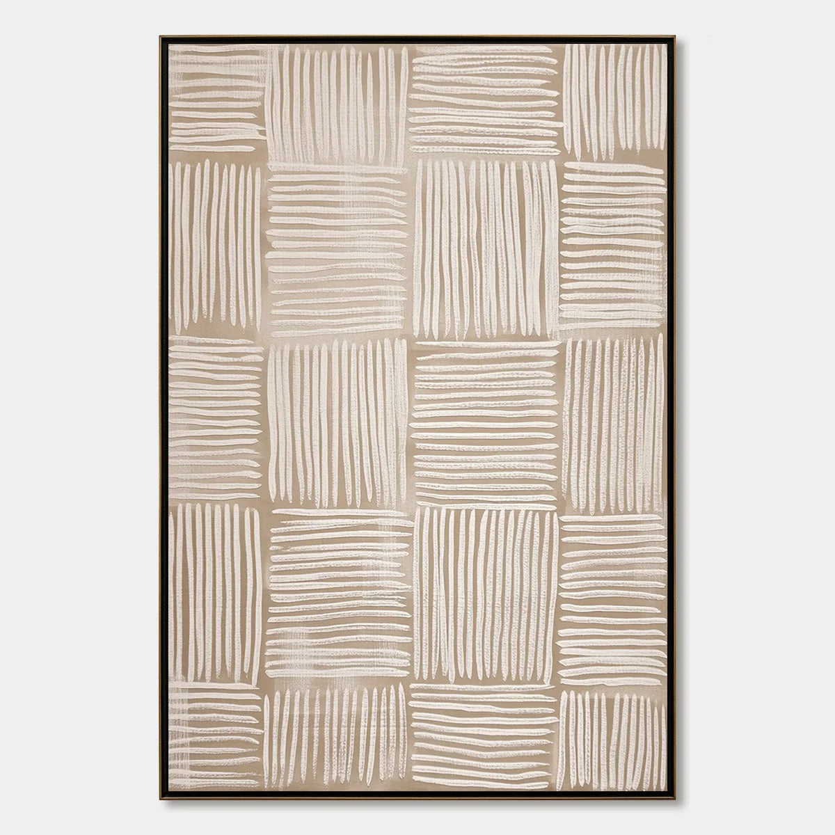 WOVEN CALM | hanging in , Minimalist wall art