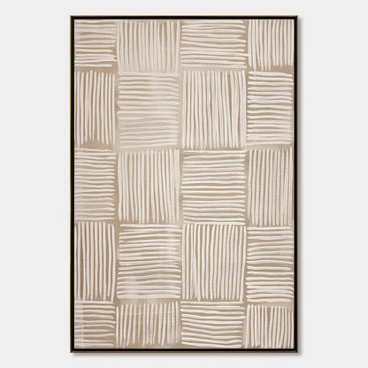 WOVEN CALM | hanging in , Minimalist wall art