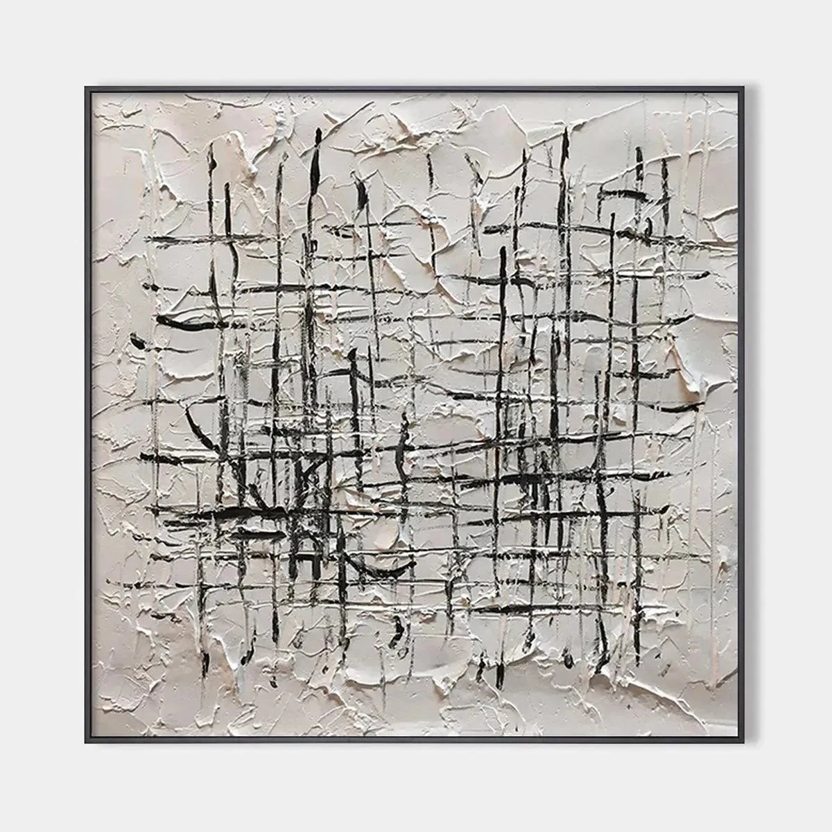 WOVEN LINES | hanging in , Minimalist wall art