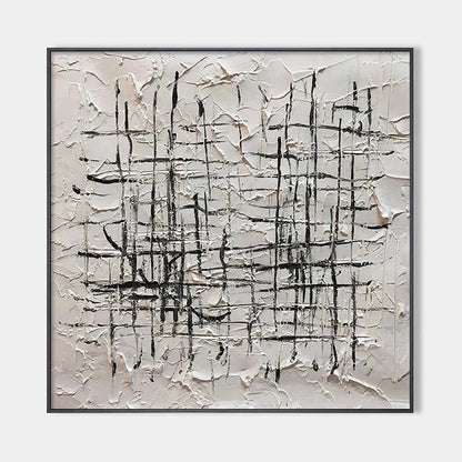 WOVEN LINES | hanging in , Minimalist wall art