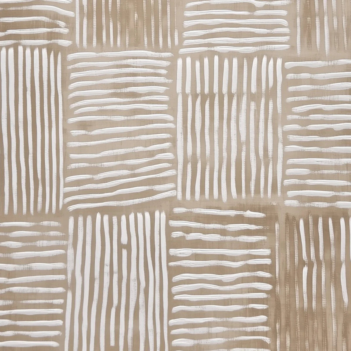 WOVEN RHYTHM | rolled canvas, ready for custom framing
