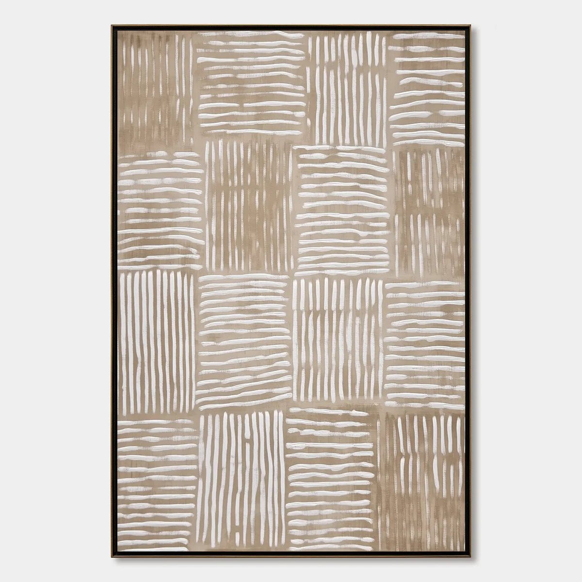 WOVEN RHYTHM | hanging in , Wabi Sabi wall art