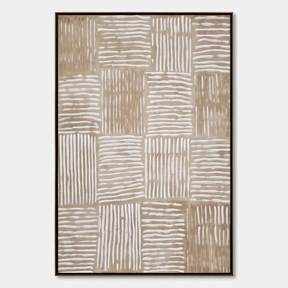 WOVEN RHYTHM | hanging in , Wabi Sabi wall art