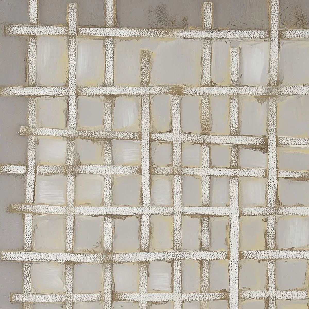 WOVEN | black frame version on white wall