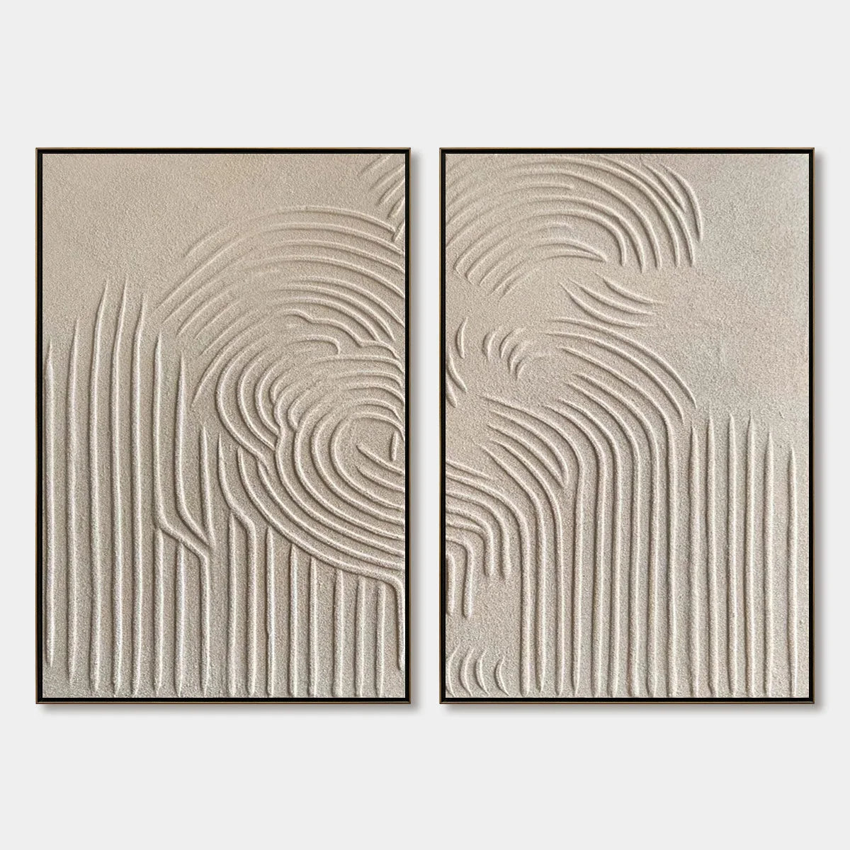 ZEN CASCADE | hanging in , Wabi Sabi wall art