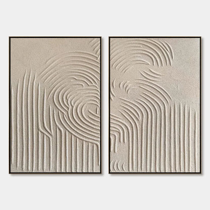 ZEN CASCADE | hanging in , Wabi Sabi wall art
