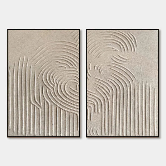 ZEN CASCADE | hanging in , Wabi Sabi wall art
