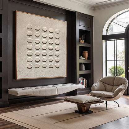 ZEN GRID | rolled canvas, ready for custom framing