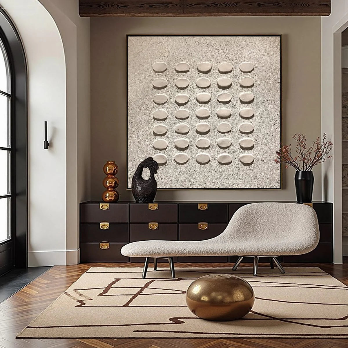 ZEN GRID | Minimalist mood, soft natural light studio shot