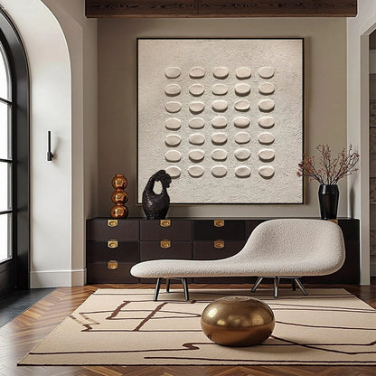ZEN GRID | Minimalist mood, soft natural light studio shot