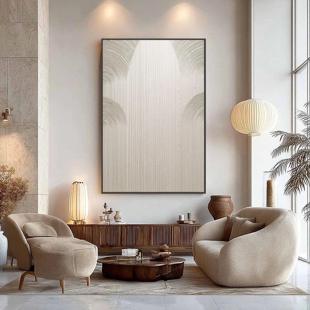 ZENITH | black frame version on white wall