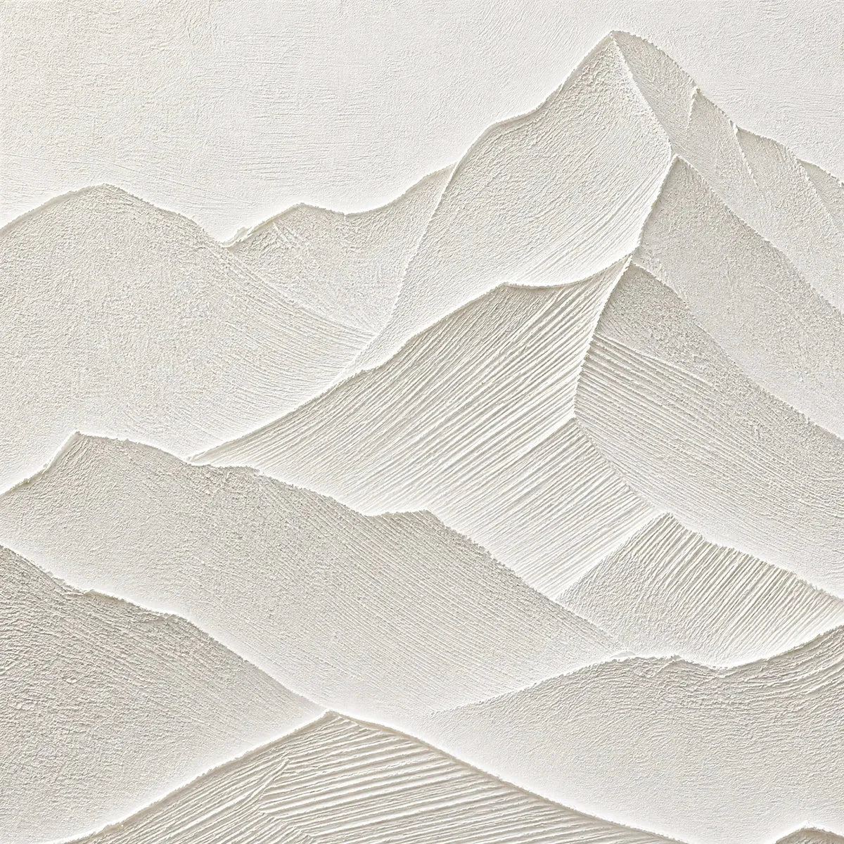 ZENITH | rectangular format, hand-painted canvas edge