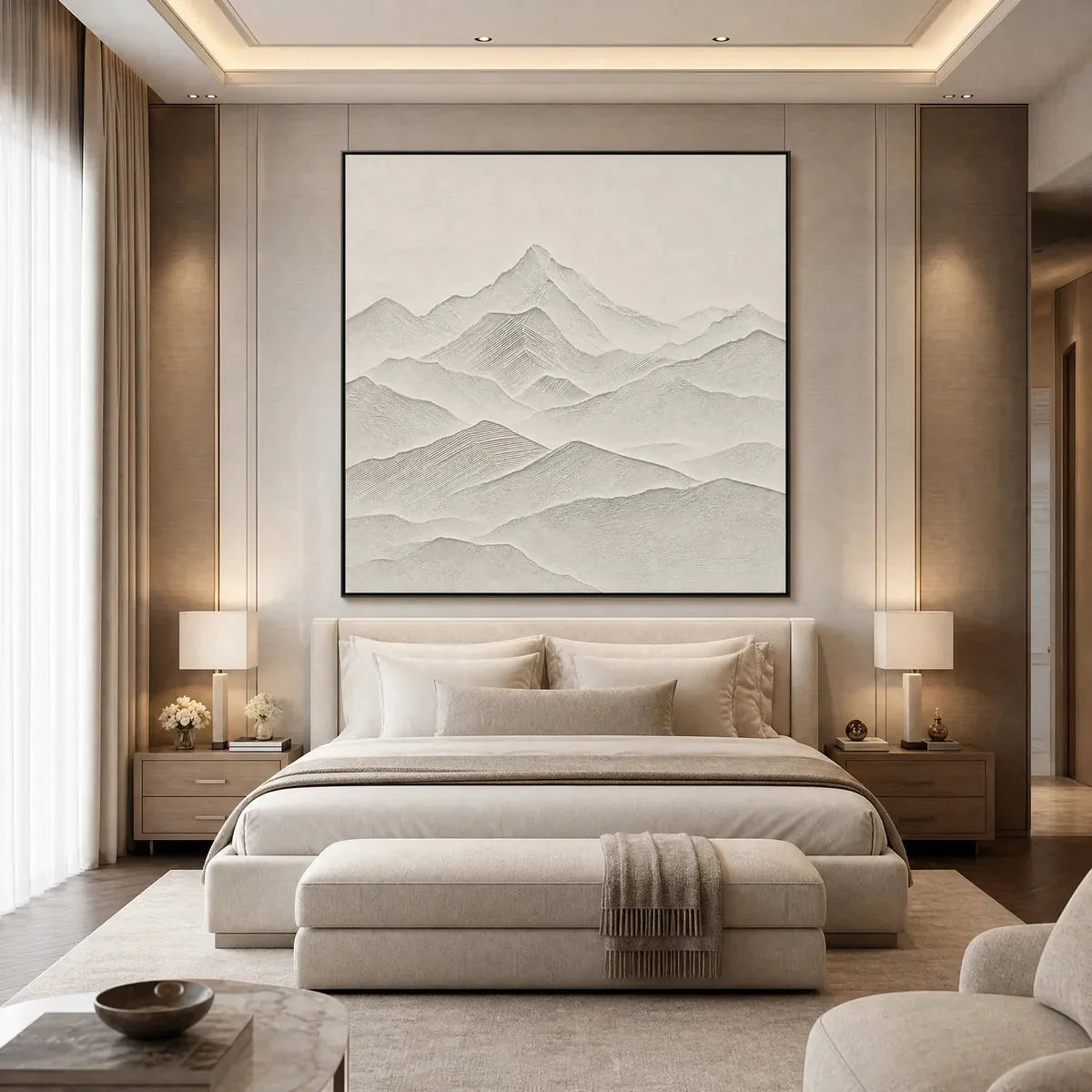 ZENITH | rolled canvas, ready for custom framing
