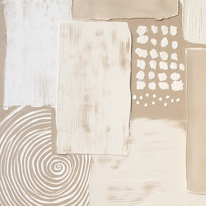 ZENITH | rectangular format, hand-painted canvas edge
