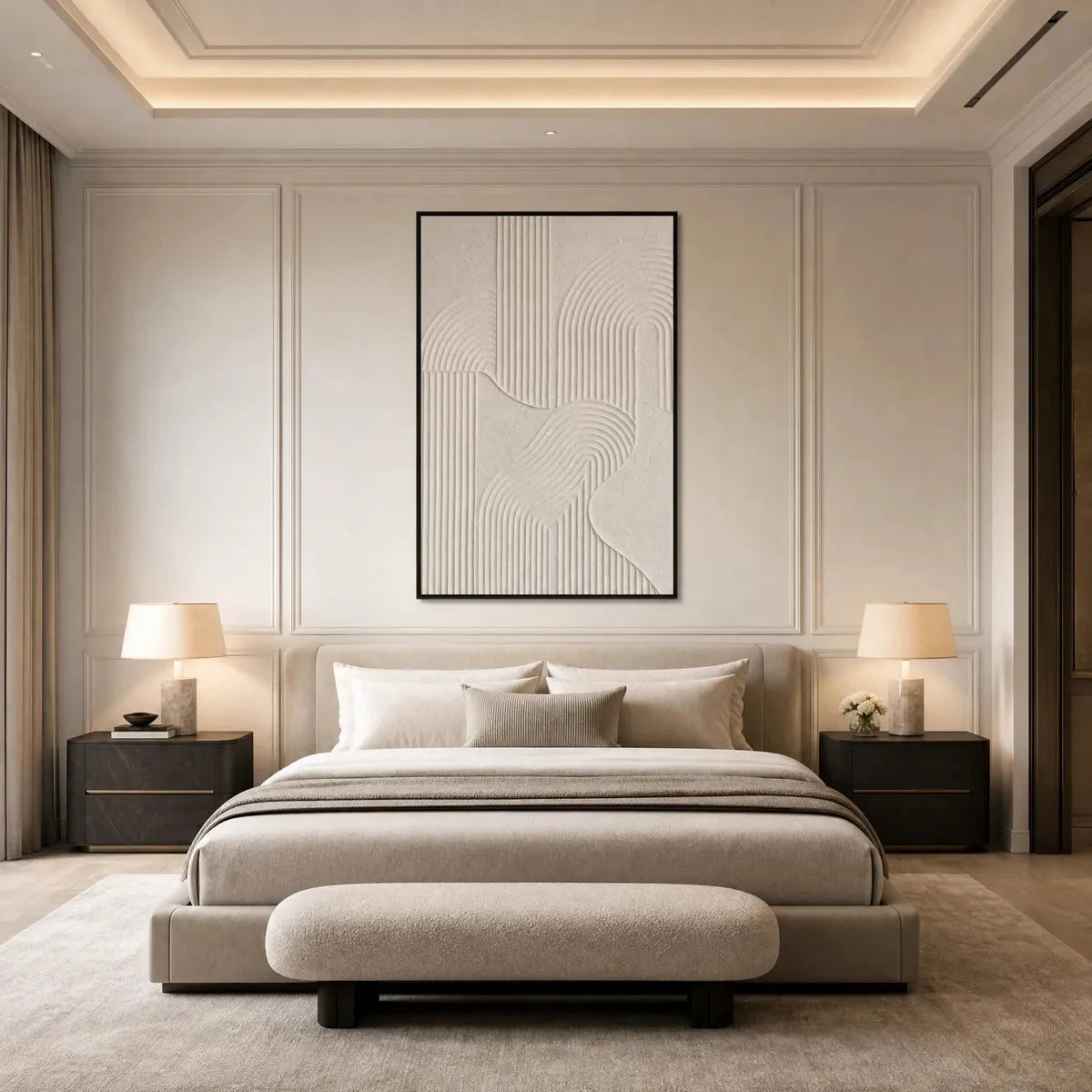 ZENITH | black frame version on white wall