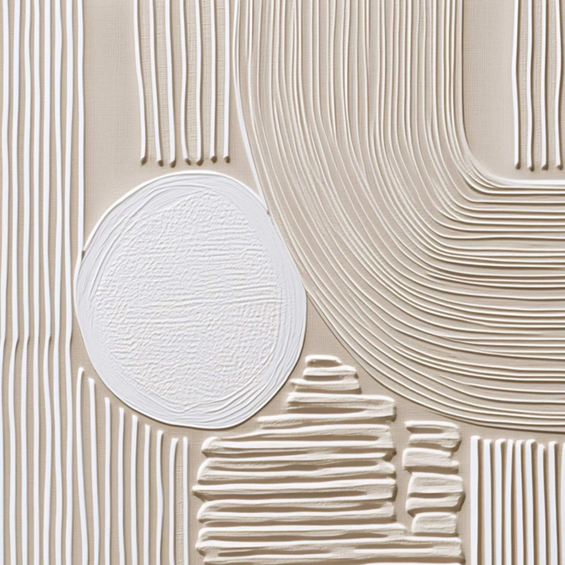 ZENITH | rectangular format, hand-painted canvas edge