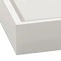 White Frame Stretched